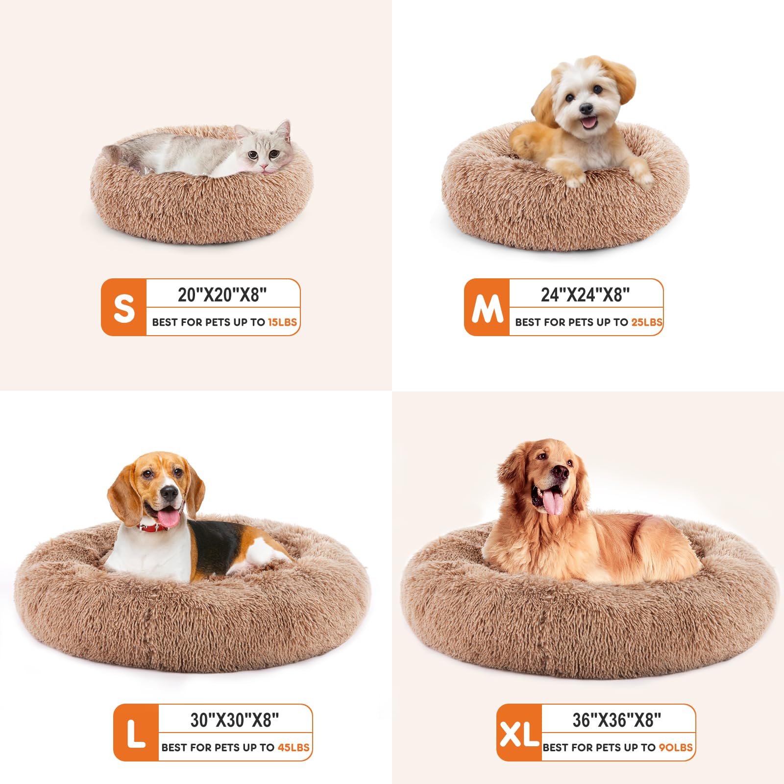 FITION lit rond velours — toucher luxueux et design neutre