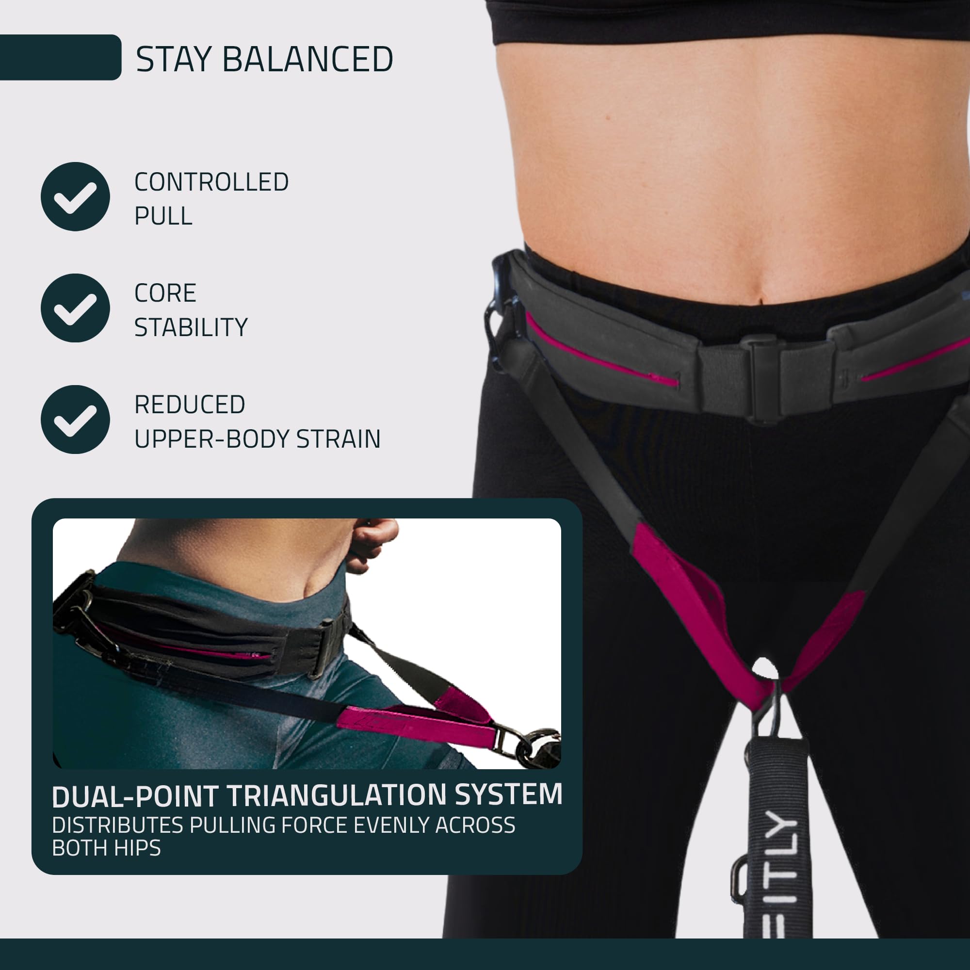 FITLY pochette amovible rose zeste pour petits objets