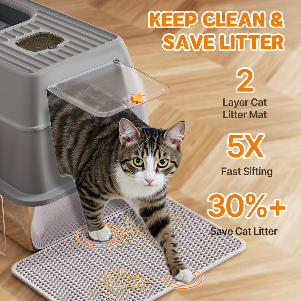 Fitrobust litiere grande capacite plus de 20 L pour chats.