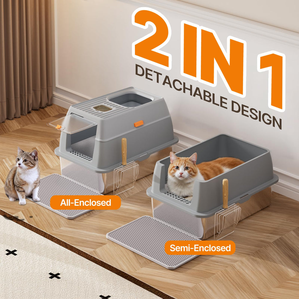 Fitrobust litiere systeme 2 voies adaptable pour tous les chats.