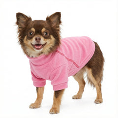Fitwarm ensemble polaire rose clair, facile à enfiler et coordonné.