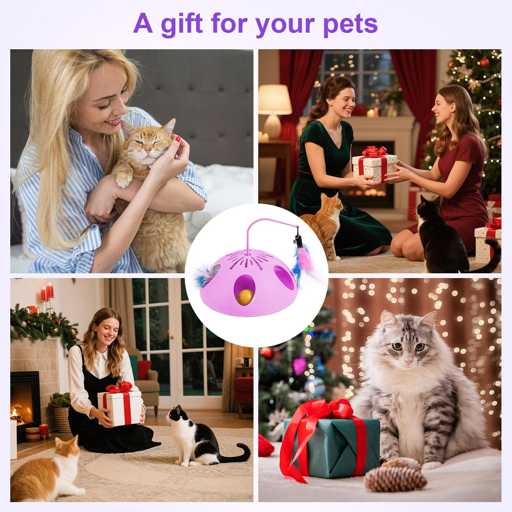 Matériaux sûrs sans arêtes du jouet FITWOWFIT pour chats.