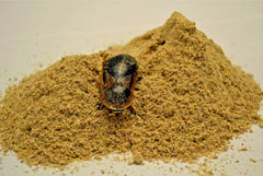 Five-Star Feeders Roach & Cricket Chow: étiquette nutritionnelle montrant l'équilibre protéique.
