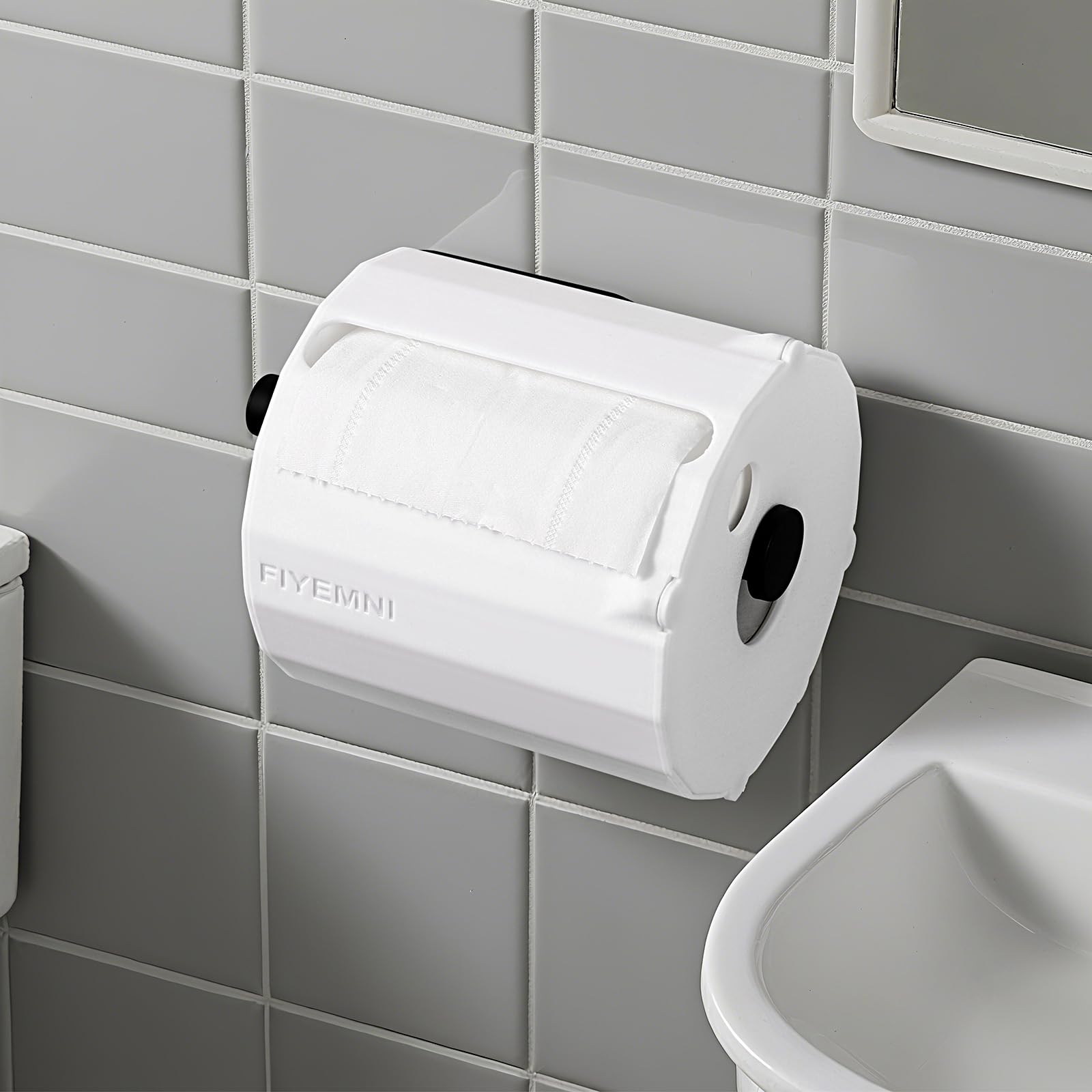 FIYEMNI installation-simple-papier-toilette: montage facile sur porte