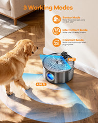 FIYOVA fenêtre visuelle pour vérifier le niveau d'eau sans ouvrir.