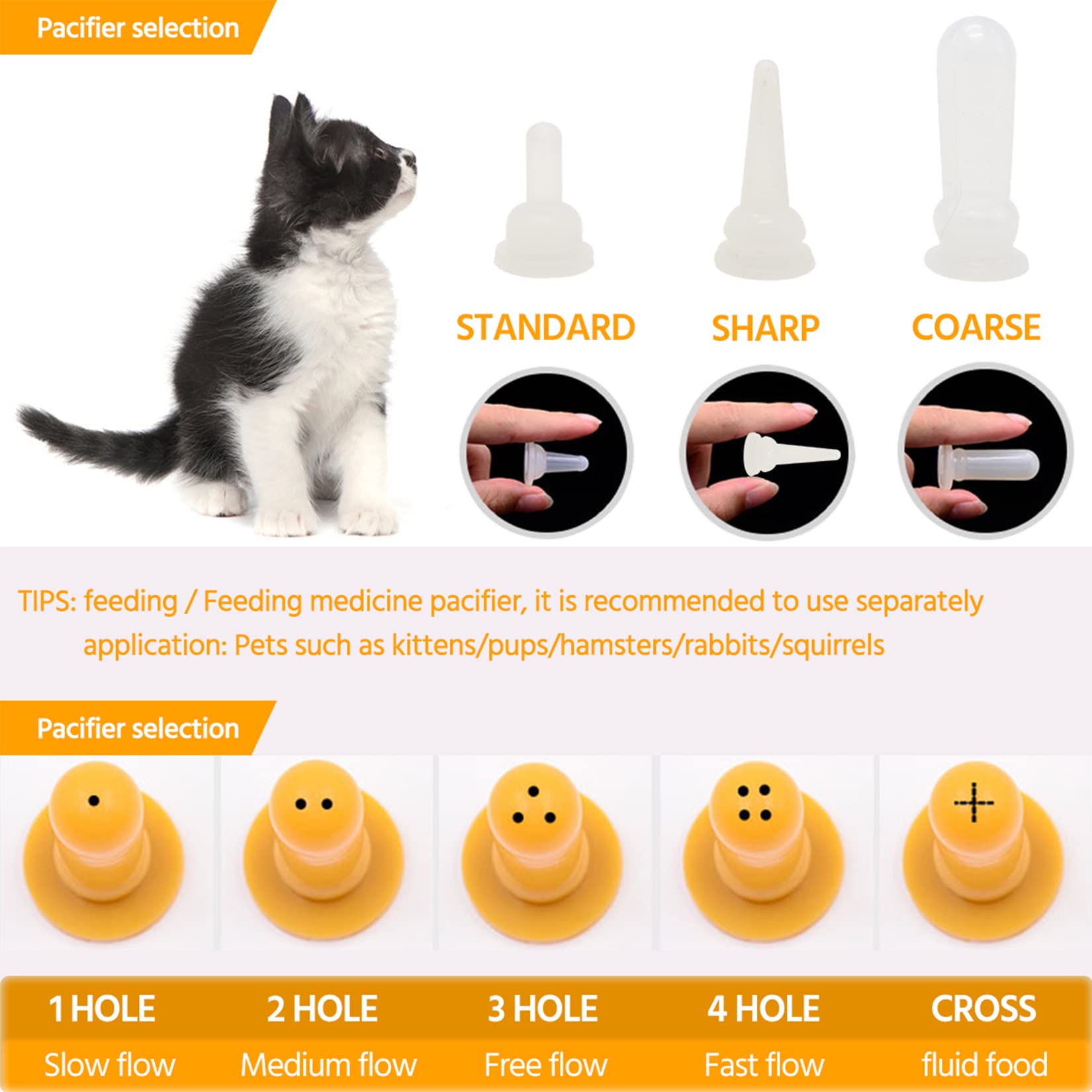 Seringue brune FJNATINH 5 ml, méthode séparée pour administration sûre.