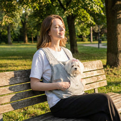 FLAdorepet sac porte-animal petit-chien avant, pratique et léger
