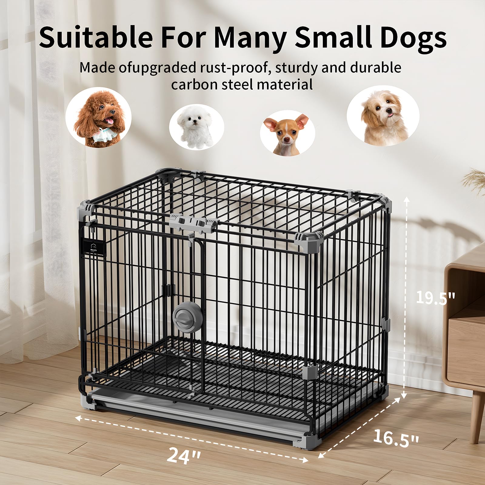 FLARUZIY cage interieur, ideale pour voyage et camping