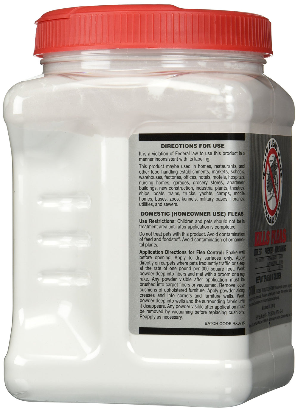 Fleabusters Rx Puces Plus, traitement tapis et moquettes pour réduire les puces.
