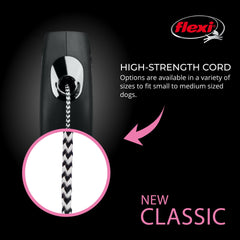 FLEXI Classic XS design sans enchevêtrement pour des promenades fluides.