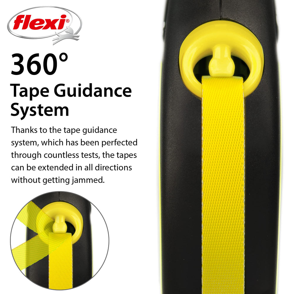 Jaune néon et noir FLEXI, visibilité améliorée lors des sorties.