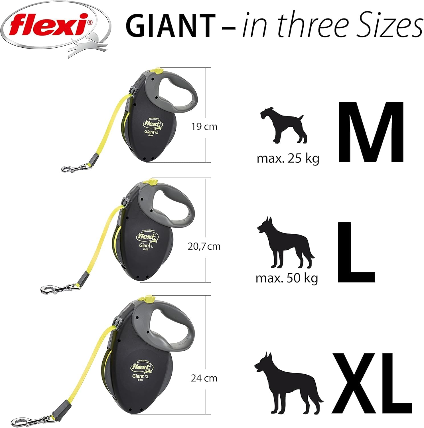 Frein breveté FLEXI Giant, arrêt fluide et contrôle fiable pendant la marche.