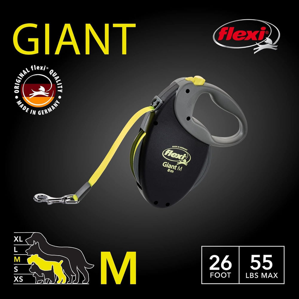 Poignée ergonomique FLEXI Giant, prise en main confortable pour les promenades quotidiennes.