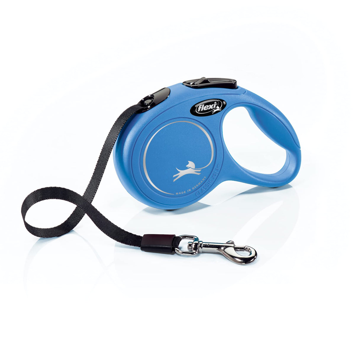 FLEXI New Classic Tape Extra Petit pour chiens petits, idéal pour promenades quotidiennes.