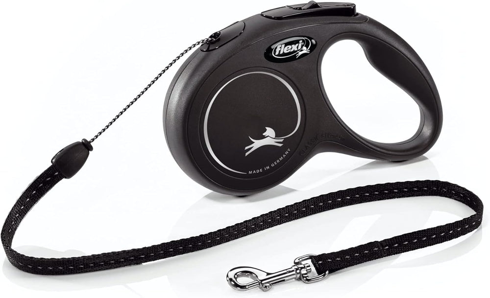 FLEXI Nouvelle Classique corde noire 16 pieds pour petites balades libres.