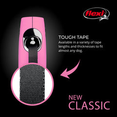 FLEXI New Classic laisse-tape pause pratique pour ajuster le rythme sans effort