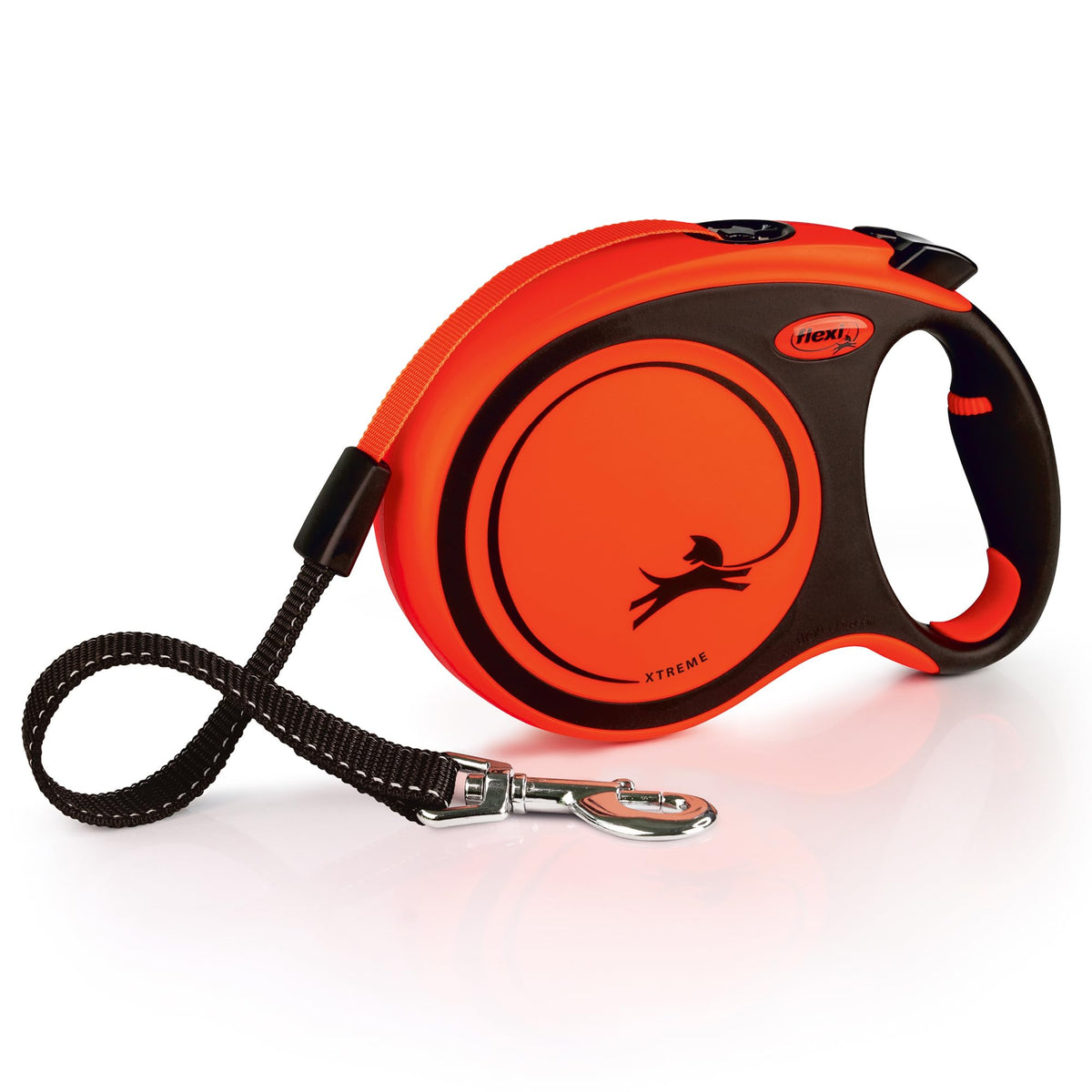 Laisse FLEXI Xtreme tape pour chien grand, offre liberté et contrôle pendant les promenades.