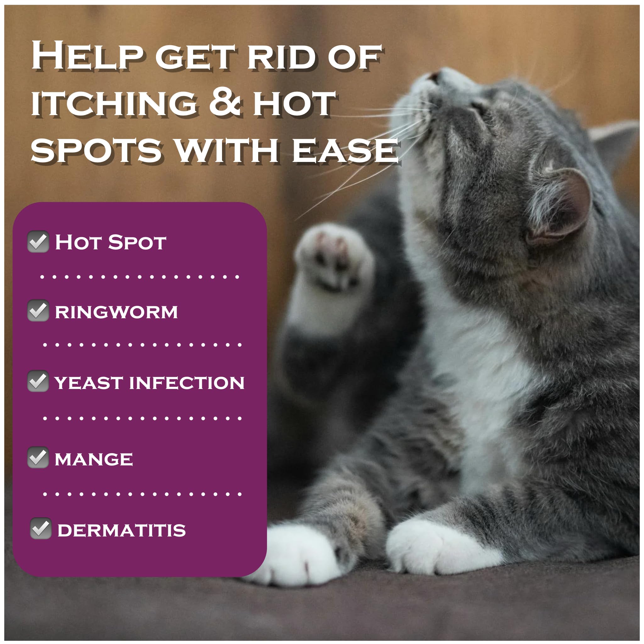 FlexTran Feline Ring Care utilisation animaux variés comme chats et petits rongeurs.