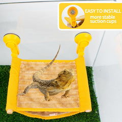 Hamac FlidRunest double couche lézard-jaune pour cachette sécurisée