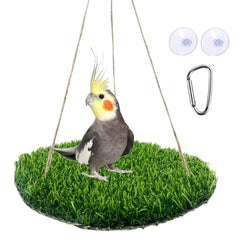 FlidRunest-perchoir-grimpant-chenvre-reglable: hauteur ajustable pour petits oiseaux.