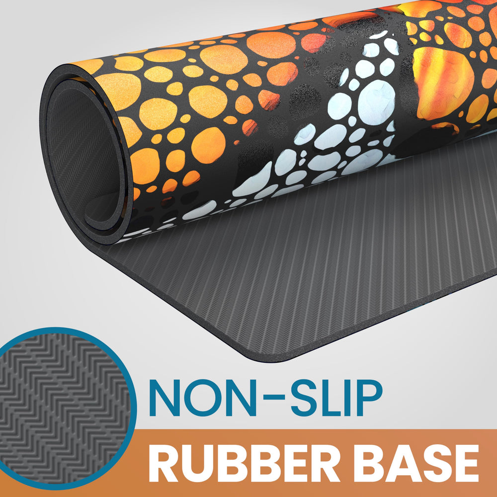 Tapis Flipper anti-derapant etanche, maintient l’aquarium stable pendant le nettoyage.