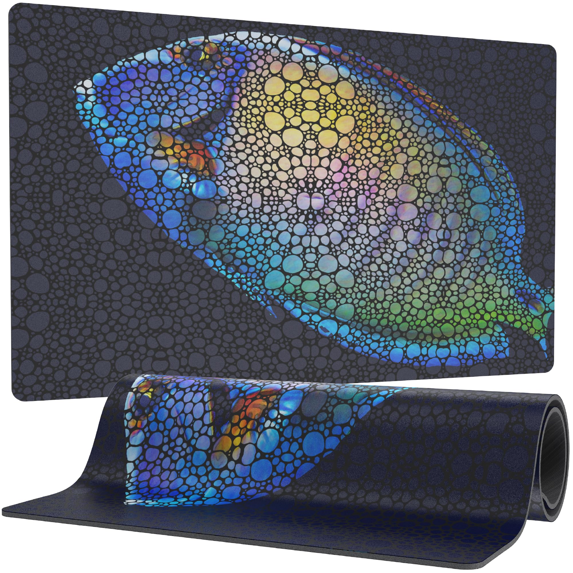 FL!PPER tapis aquarium motif Tang, protection anti-éclaboussures durable pour le sol.