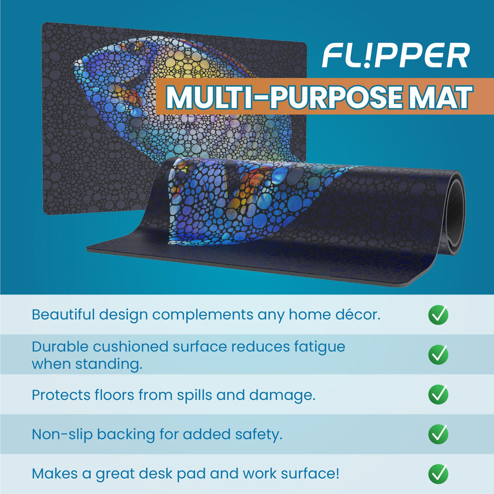 FL!PPER tapis étanche et lavable, cadeau idéal pour les passionnés d’aquariophilie.