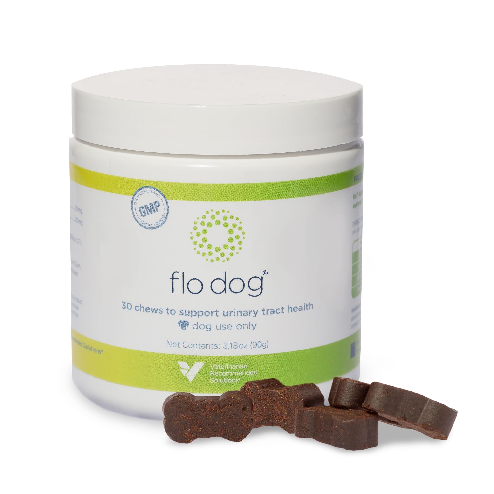 Flo Dog Cranberry – bouteille: soutien urinaire quotidien pratique.