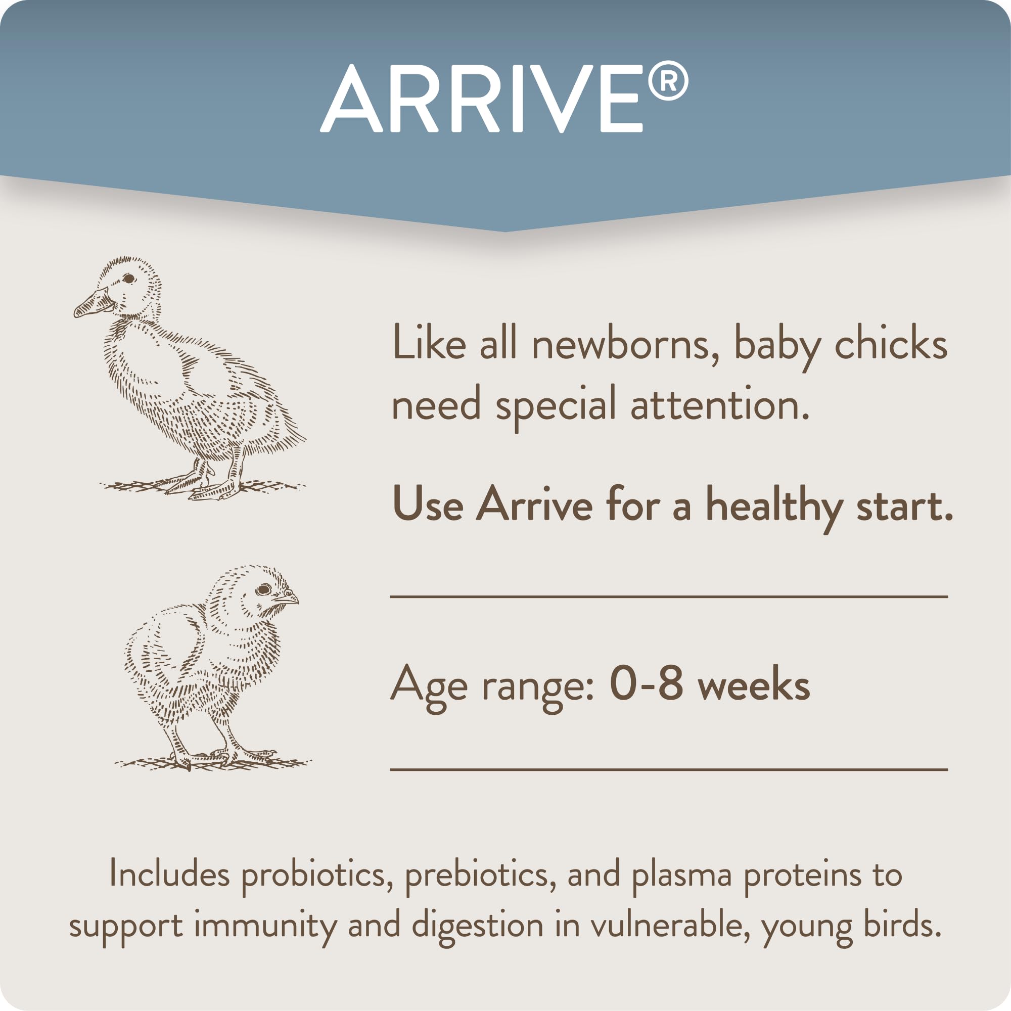 Probiotiques vivants fabriqués aux États-Unis, Arrive, qualité et traçabilité.