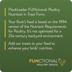 FLOCKLEADER Defend: larves-noires visibles, source durable de calcium pour les volailles.