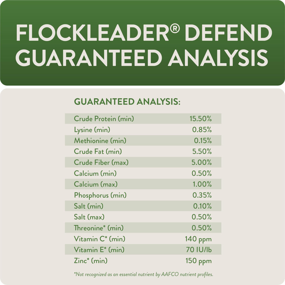 FLOCKLEADER Defend: utilisation facile, à mélanger ou offrir comme récompense au troupeau.