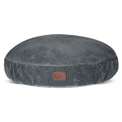 Housse supérieure Sherpa coton gris offre douceur et confort.