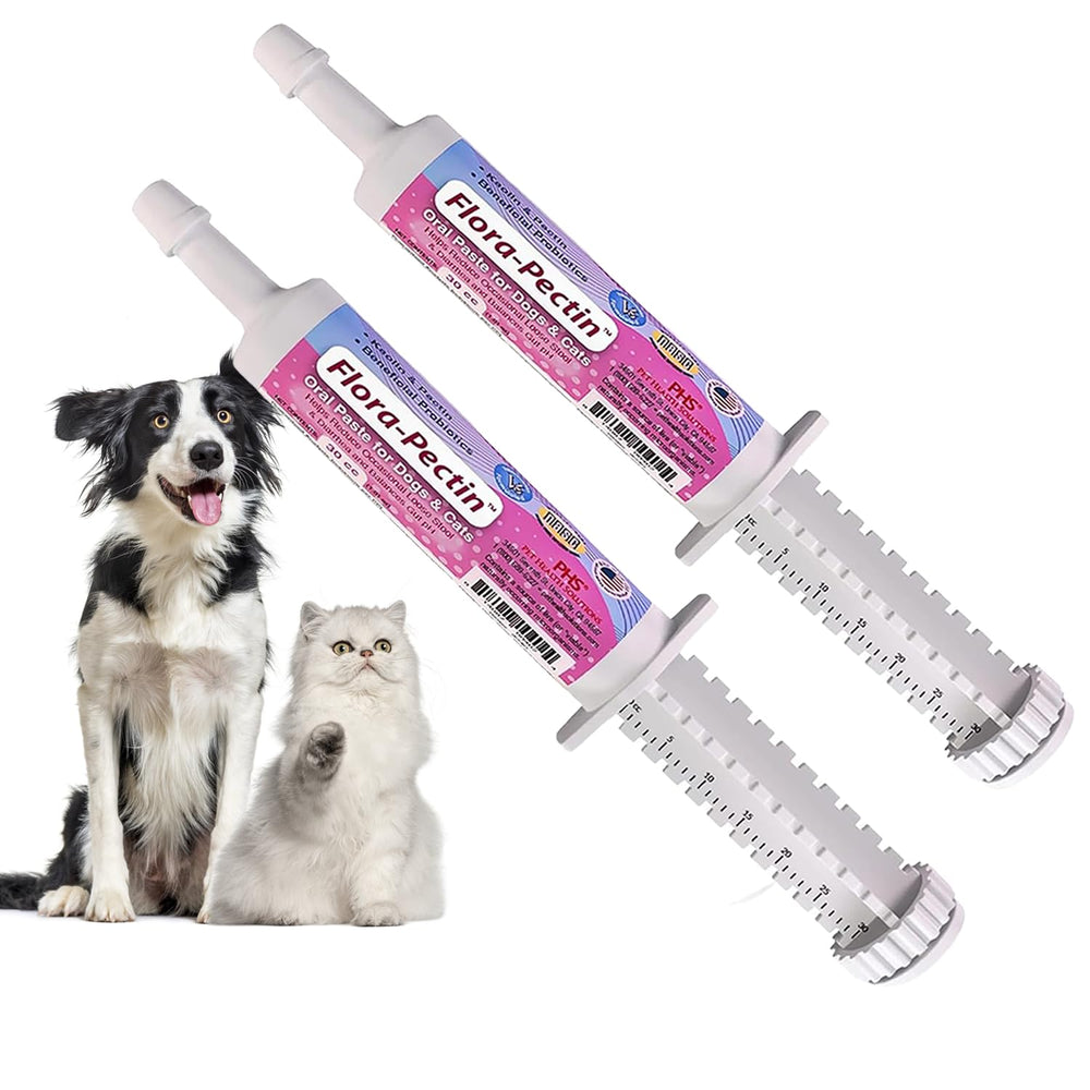 FLORA-PECTIN boîte-pâte-orale prête à l’emploi pour confort digestif des chiens et chats.