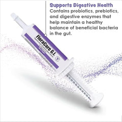 FloraCare G.I. Pâte Digestive, seringue orale pour administration facile et dosage précis
