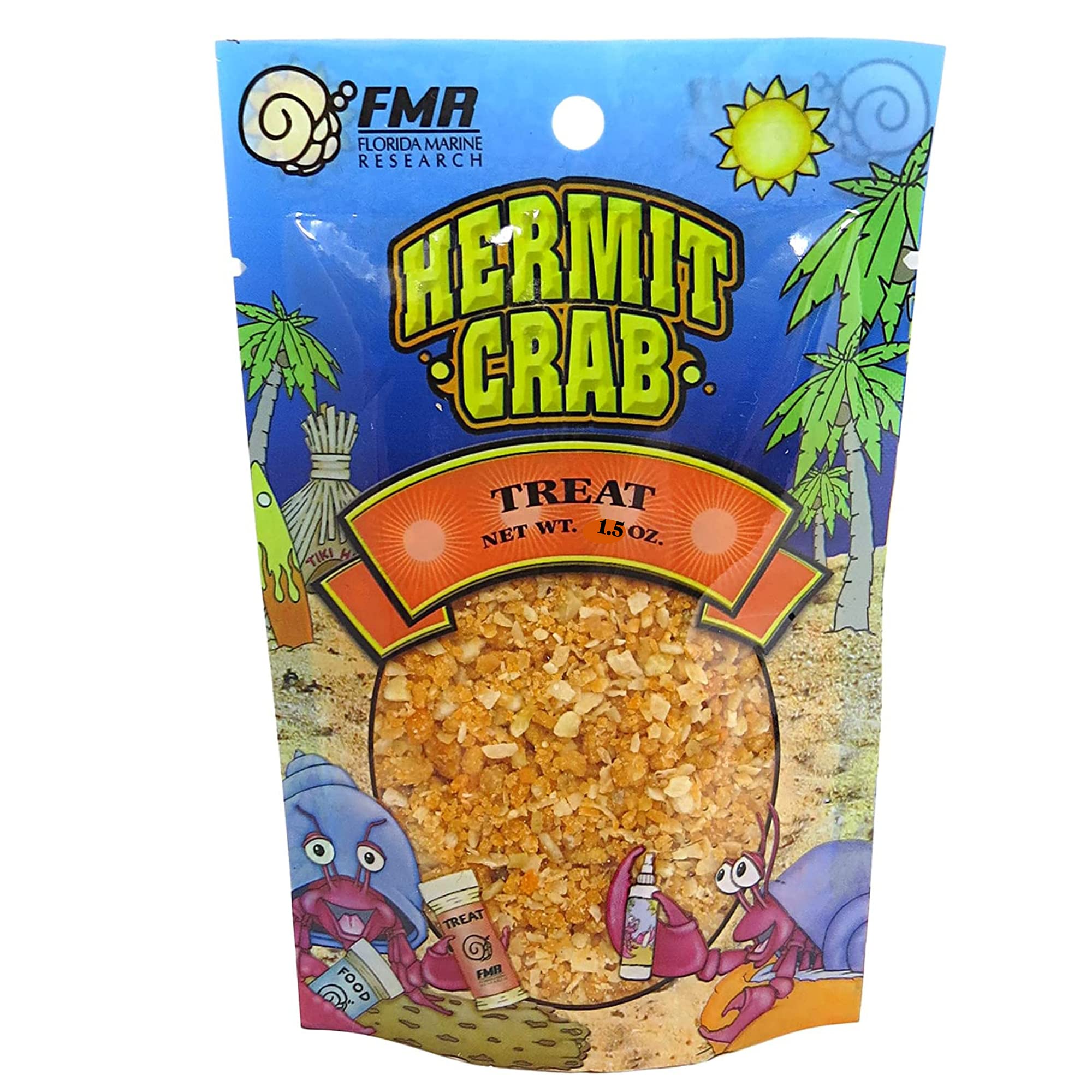 Florida Marine Research Emballage 1,5 oz pour crabe hermite, dosage pratique