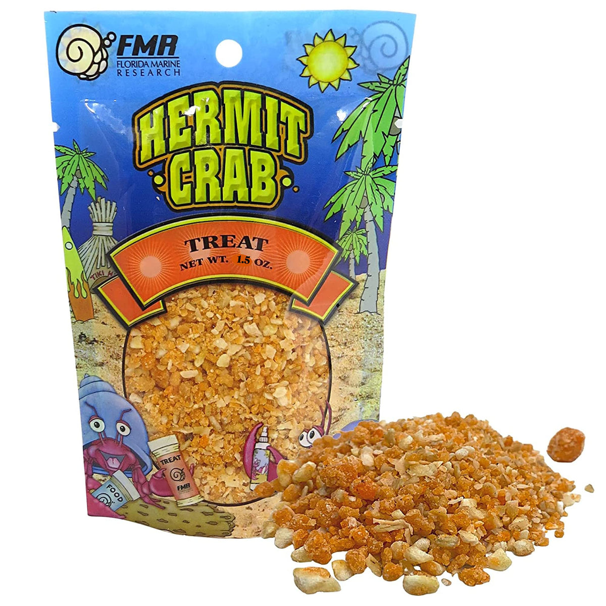 Florida Marine Research gourmande fruits pour crabe hermite, variété diététique