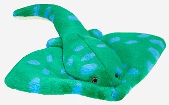 Peluche Gordon Stingray Fluff & Tuff, douceur ultra-plush pour câlins et jeux.