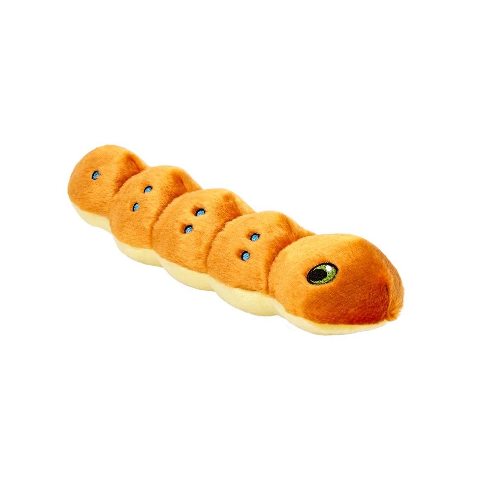 Fluff & Tuff Chenille épicée pour petits chiens, parfaite pour câlins et jeux interactifs.