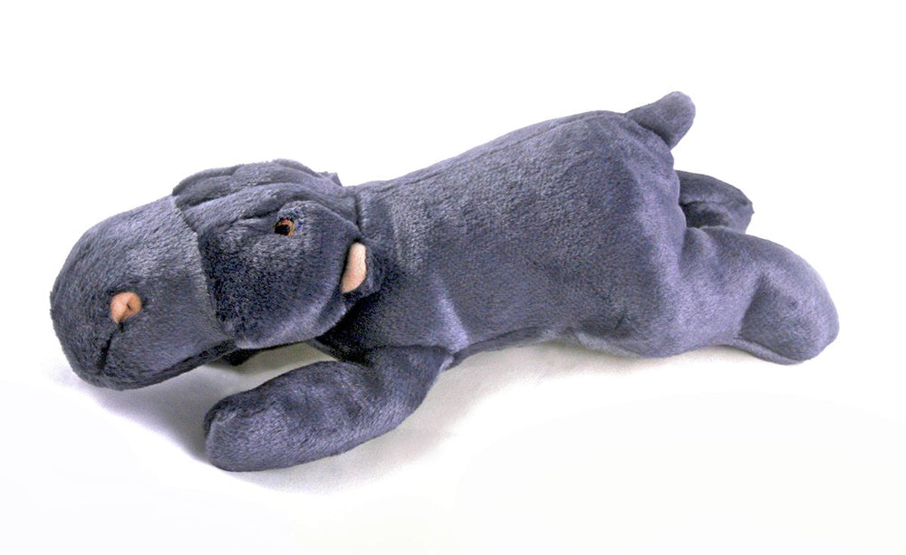 Helga l'hippo Fluff & Tuff, doudou ultra doux pour câlins et jeux sécurisés