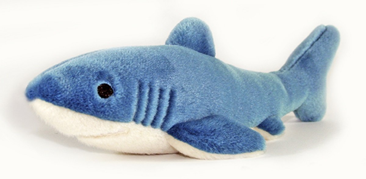 Jouet Fluff & Tuff Requin Tank, idéal pour des jeux énergiques et durables.