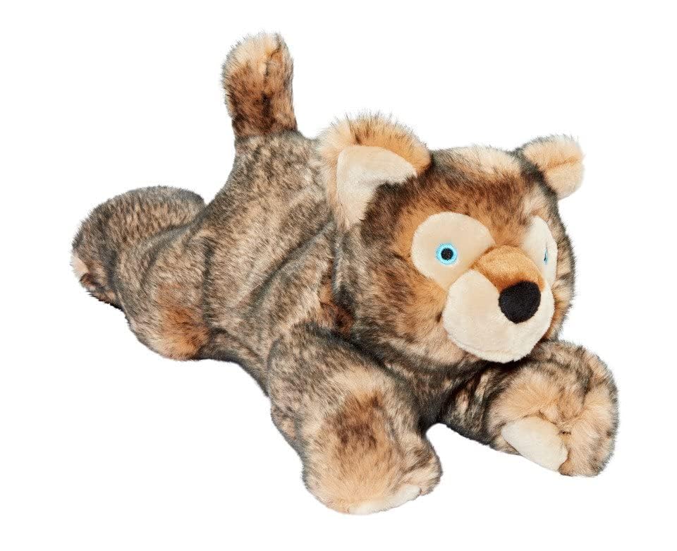 Lobo Wolf Pup peluche géante, idéal pour des jeux robustes.