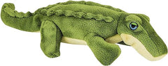 Fluff & Tuff Savannah Baby Gator, coutures cachées et rembourrage doux pour le jeu sûr.