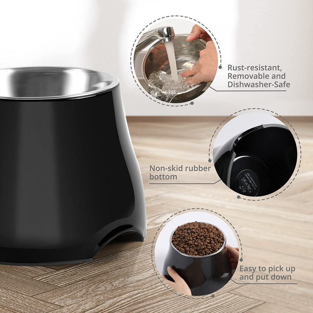FluffyDream bol elevé lave-vaisselle, pratique et hygiénique