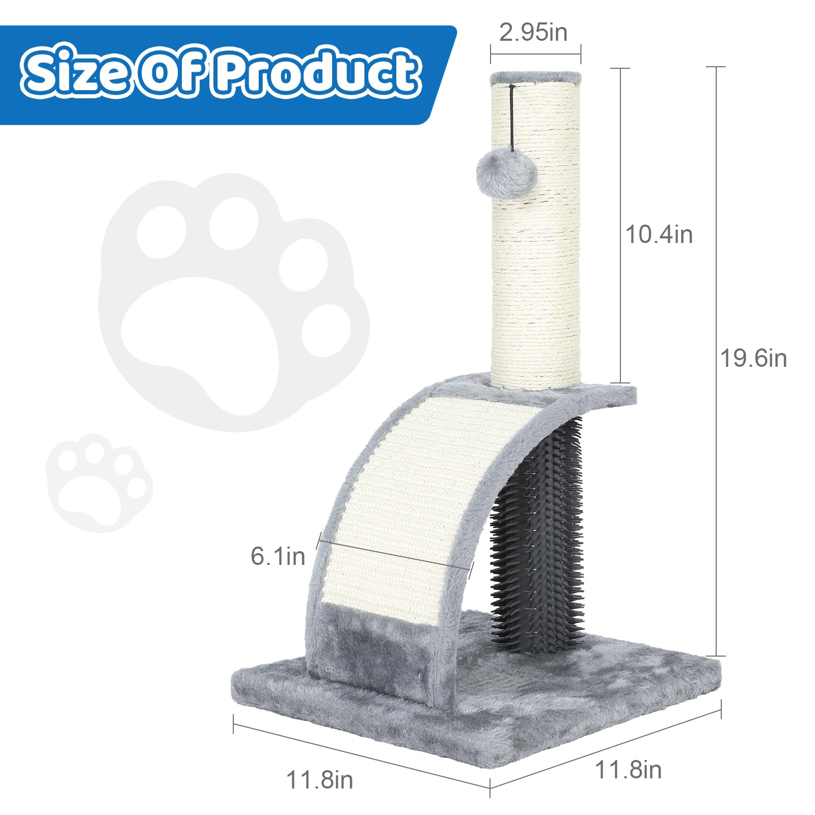 FluffyDream boule peluche suspendue pour stimuler le jeu du chat.
