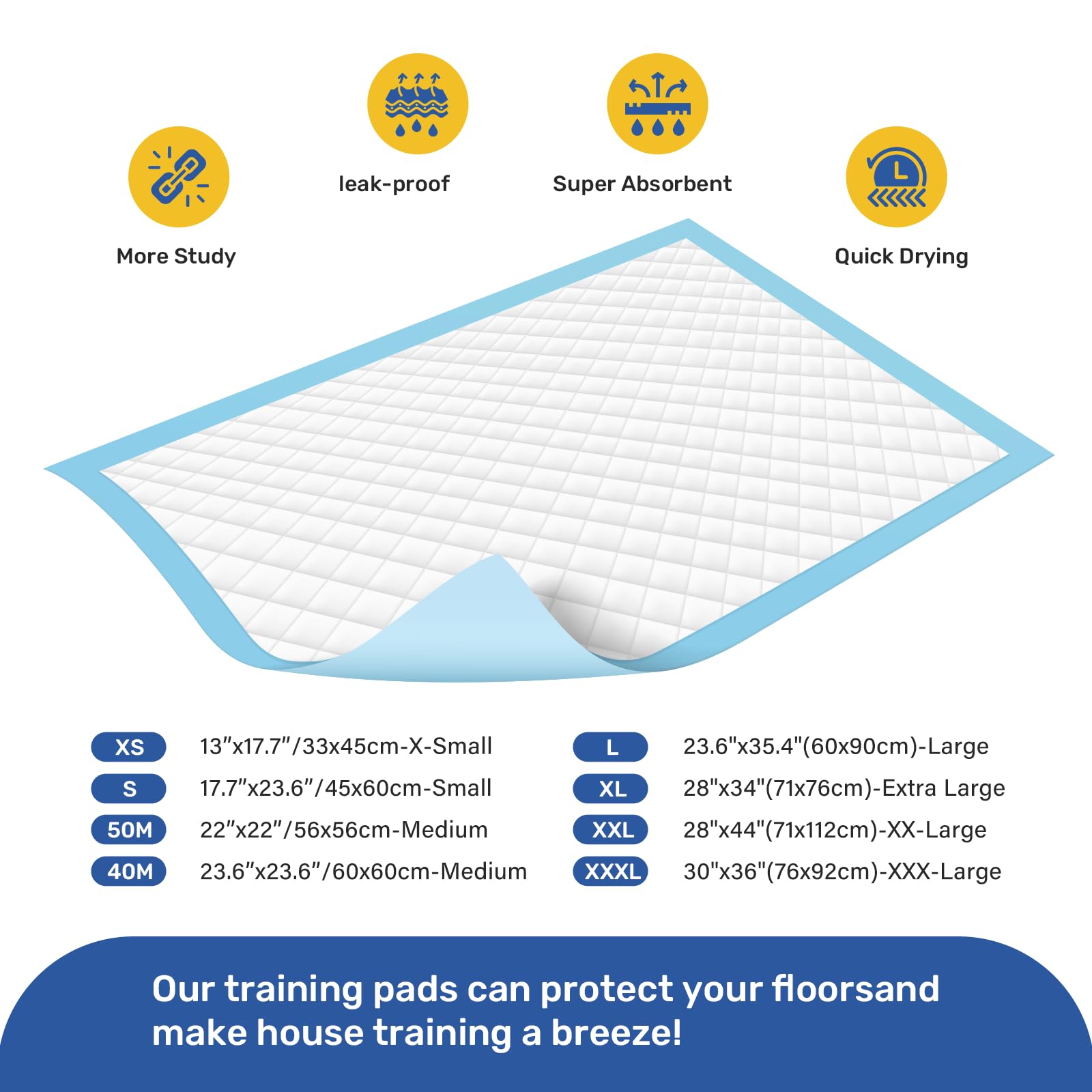 Bordure du tapis FluffyDream anti-fuite, protection renforcée du sol.