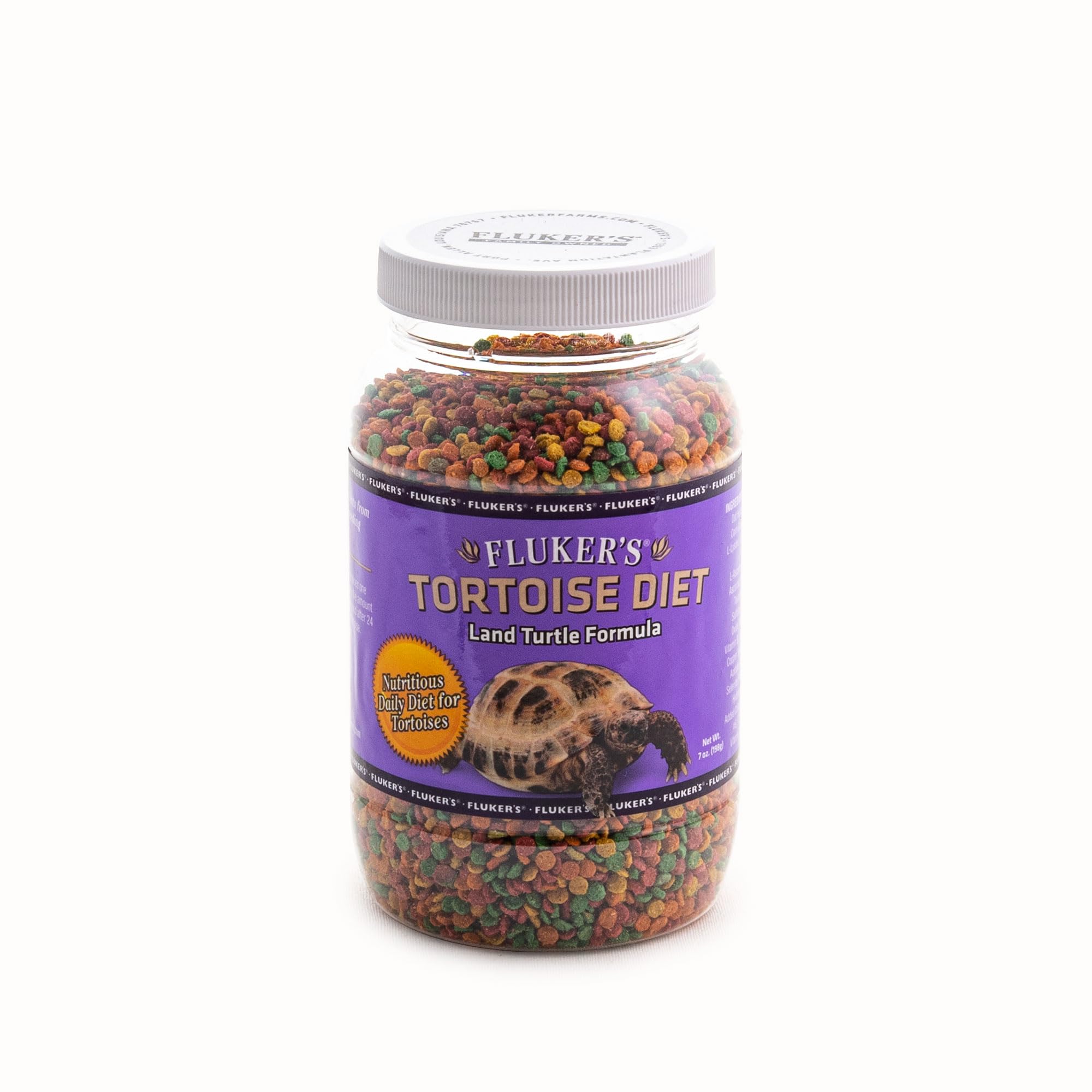 Fluker's Alimentation Premium pour tortues – emballage pratique et stockage facile.