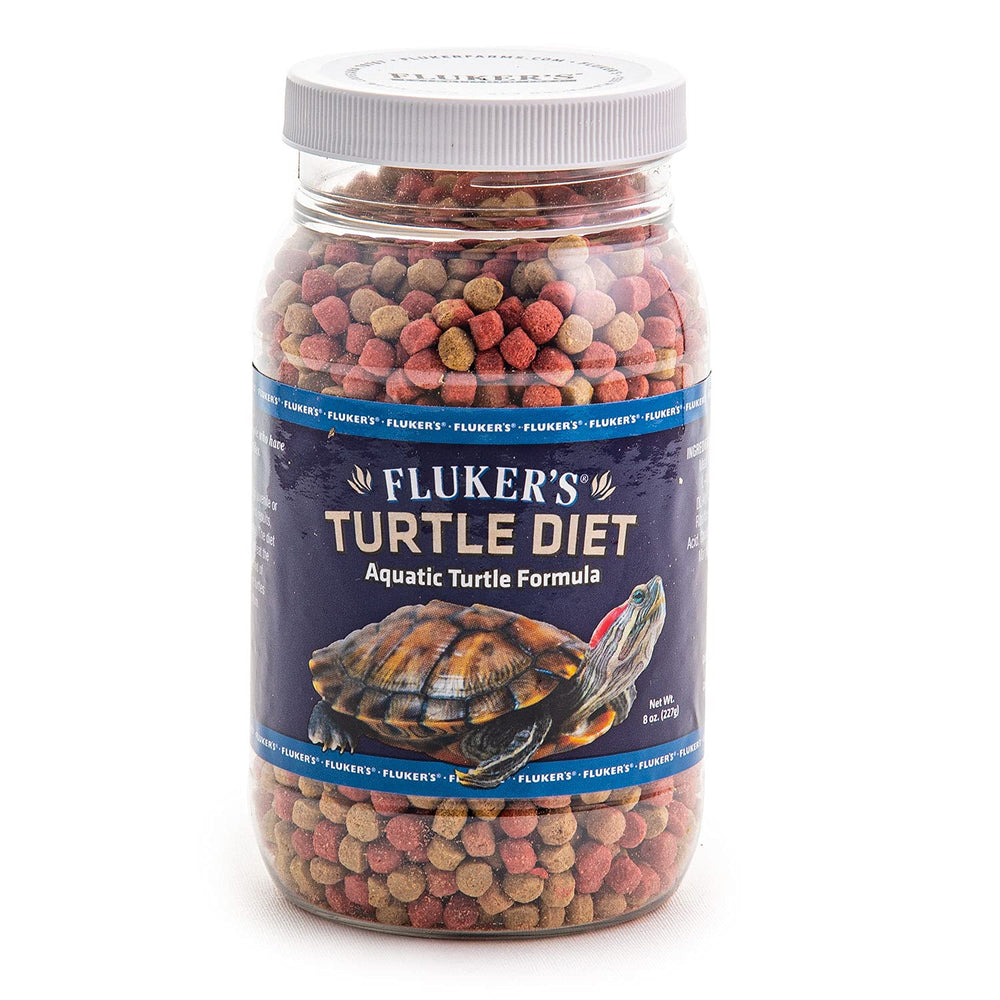 Emballage Fluker's pour tortues d'eau, pratique et facile à repérer.