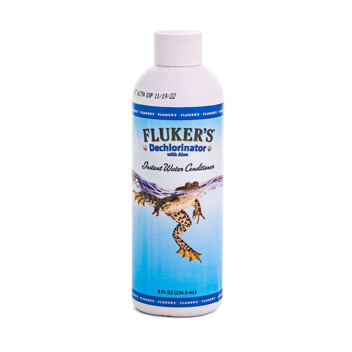 Fluker's Aloe Déschlorinateur – bouteille 8 oz, traitement rapide de l'eau pour reptiles.