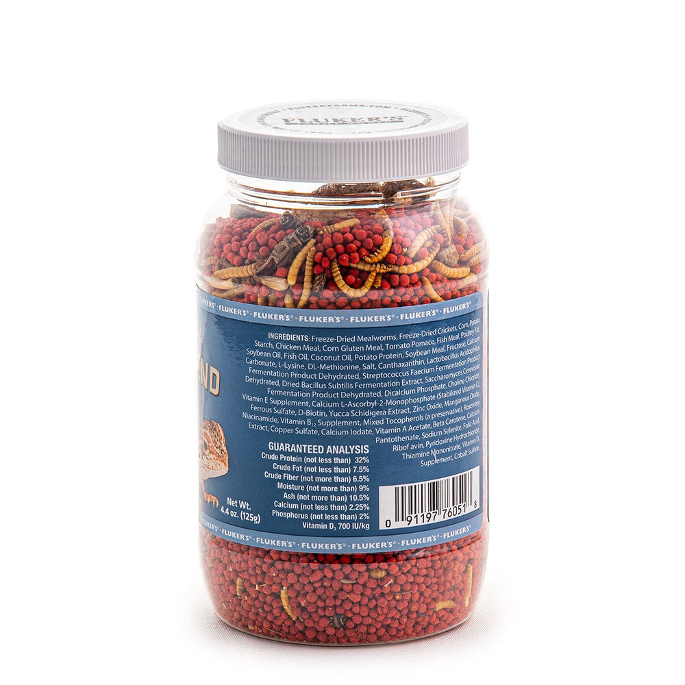 Fluker's Buffet Blend grillons secs, source de protéines pour reptiles.