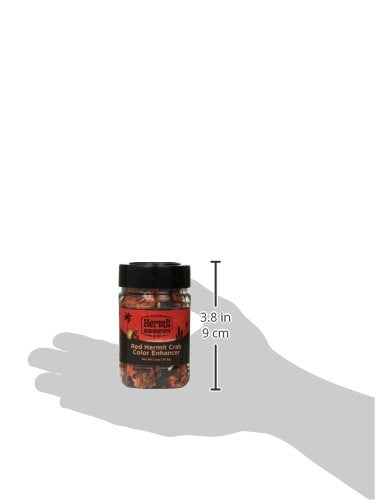 Fluker's complément colorant pour crabe hermite — éclat rouge accentué.